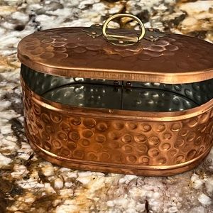 Vintage Copper trinket box
